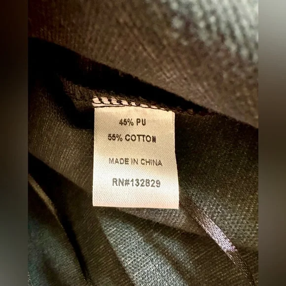 NWT NBD Black FIA Faux Leather Long Sleeve Crop Top Corset - Picture 7 of 8